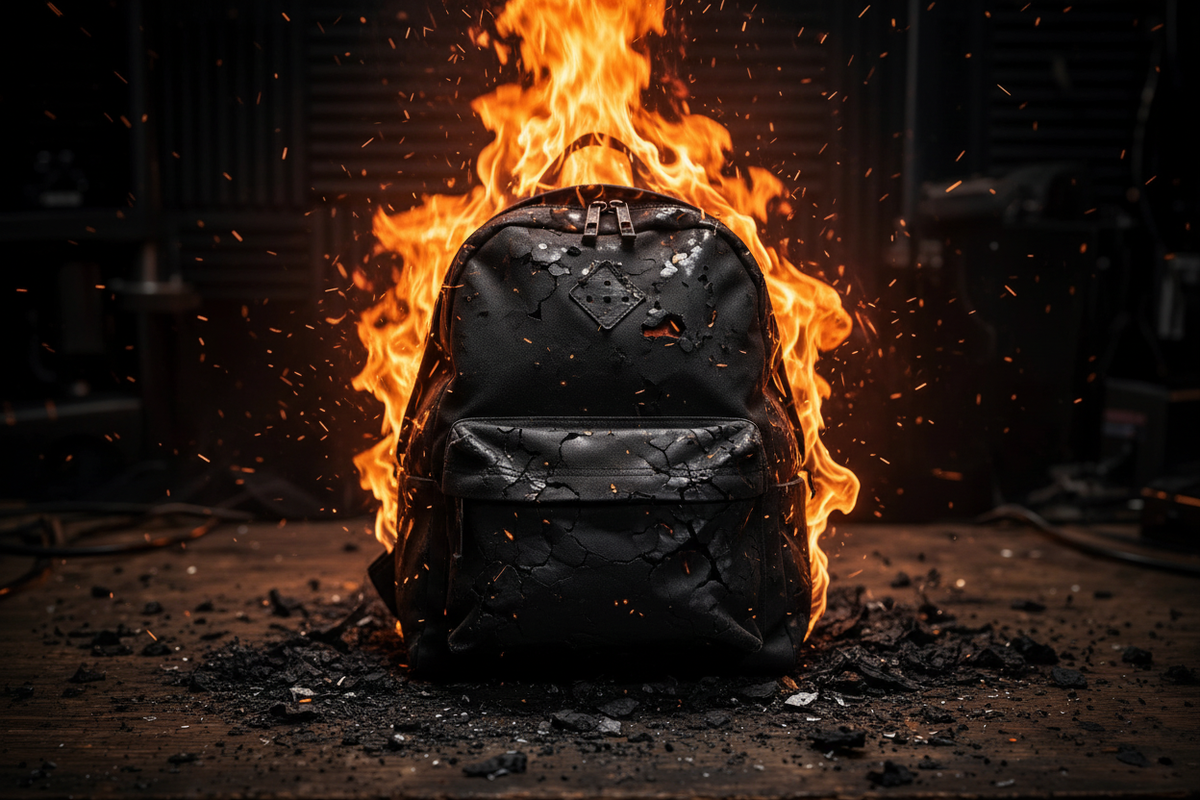 Burnt Backpack